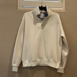 Cactus Man Ricky Singh Cream Polo Sweatshirt